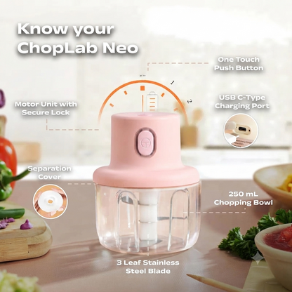 Electric Portable ChopLab Neo